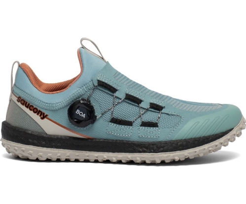 Tenis Saucony Switchback 2 Mujer Zapatillas Trail Running River / Copper México MX-736-OS